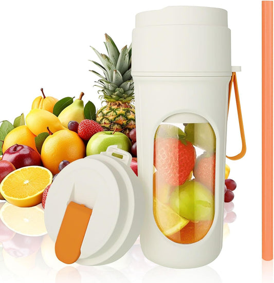 MINI MIXEUR PORTABLE RECHARGEABLE USB - 12 LAMES - 450ML