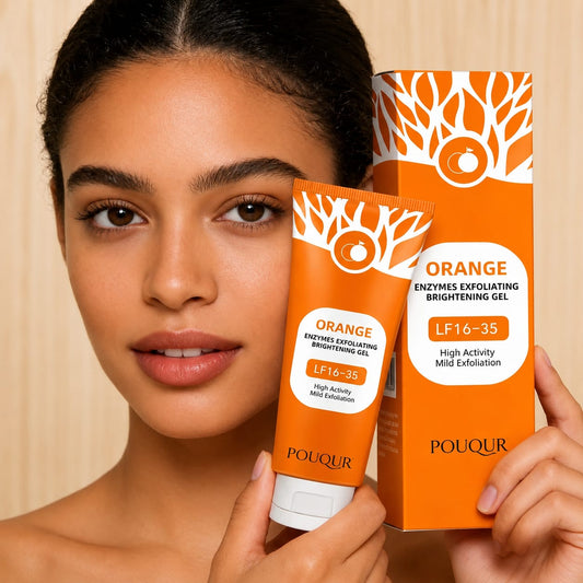 Gel exfoliant à l’orange + 1 Gant Exfoliant Gratuit